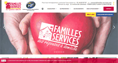 Desktop Screenshot of familles-services.com